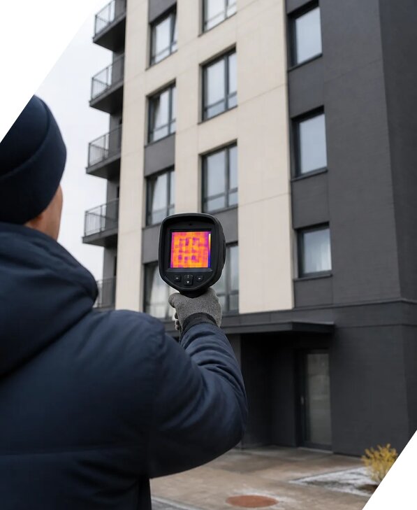 Тепловизионное обследование зданий в Саранске от 5268 р. | ЭкспертизаРоссия